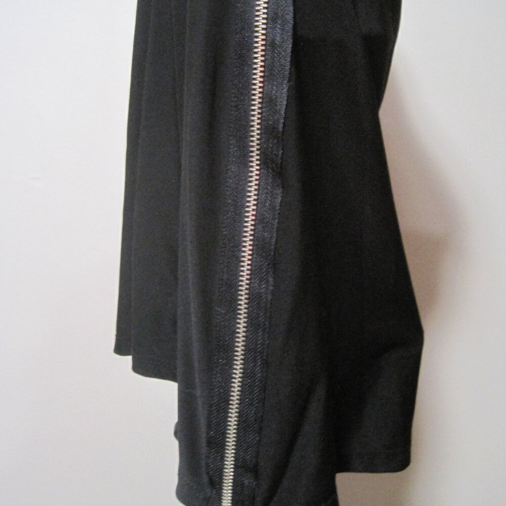 Michael Kors Women's Black Blouse Size Medium Cowl Neck Sleeveless Side Zipper - Picture 6 of 6